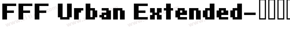 FFF Urban Extended字体转换